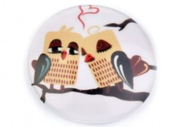 Dřevěné korálky 8 mm (20ks)