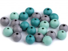 Dřevěné korálky 8 mm (20ks)