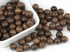 Dřevěné korálky 8 mm (20ks)