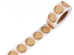 Dřevěné korálky 8 mm (20ks)