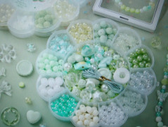 Dřevěné korálky 8 mm (20ks)