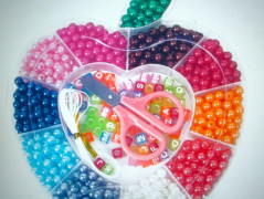 Dřevěné korálky 8 mm (20ks)