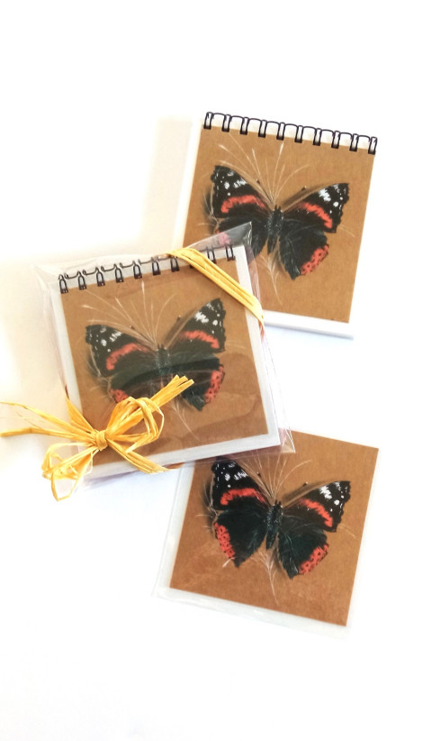 bloček+magnetický obrázek-BABOČKA motýlek bloček 