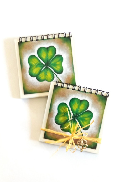 bloček-ČTYŘLÍSTEK čtyřlístek bloček 