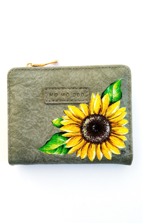 dámská dívčí peněženka-SLUNEČNICE peněženka slunečnice 