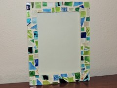 PODLOŽKA POD SVÍČKU/HRNEK - SKLO 2