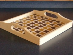 PODLOŽKA POD SVÍČKU/HRNEK - SKLO 2