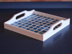 PODLOŽKA POD SVÍČKU/HRNEK - SKLO 2