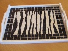 PODLOŽKA POD SVÍČKU/HRNEK - SKLO 2