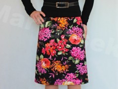 Šaty s řasením v pase vz.701