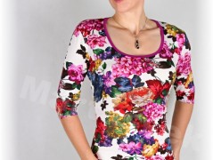 Šaty s řasením v pase vz.701