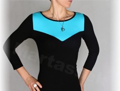 Šaty s řasením v pase vz.701