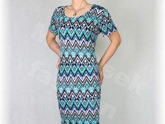 Šaty s řasením v pase vz.701