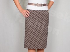 Šaty s řasením v pase vz.701