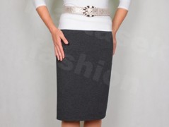 Šaty s řasením v pase vz.701