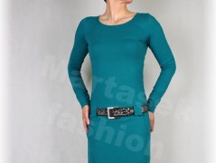 Šaty s řasením v pase vz.701