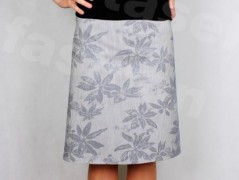 Šaty s řasením v pase vz.701