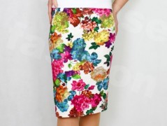 Šaty s řasením v pase vz.701