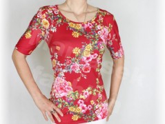 Šaty s řasením v pase vz.701