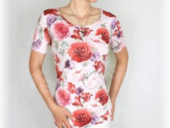 Šaty s řasením v pase vz.701