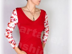 Šaty s řasením v pase vz.701