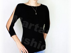 Šaty s řasením v pase vz.701