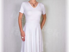 Šaty s řasením v pase vz.701