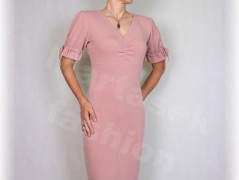 Šaty s řasením v pase vz.701