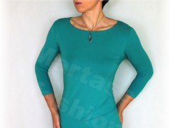 Šaty s řasením v pase vz.701