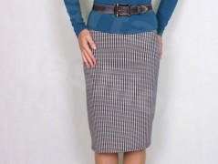 Šaty s řasením v pase vz.701