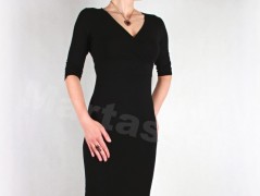 Šaty s řasením v pase vz.701