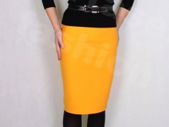 Šaty s řasením v pase vz.701