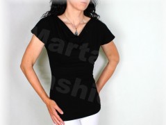 Šaty s řasením v pase vz.701