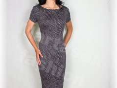 Šaty s řasením v pase vz.701