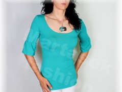 Šaty s řasením v pase vz.701