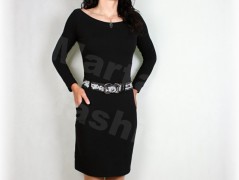 Šaty s řasením v pase vz.701