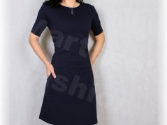 Šaty s řasením v pase vz.701