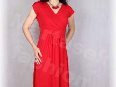 Šaty s řasením v pase vz.701