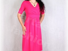 Šaty s řasením v pase vz.701