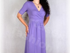 Šaty s řasením v pase vz.701