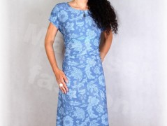 Šaty s řasením v pase vz.701