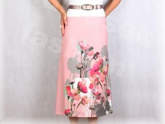 Šaty s řasením v pase vz.701