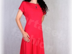 Šaty s řasením v pase vz.701