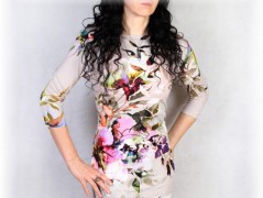 Šaty s řasením v pase vz.701