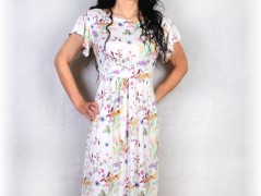 Šaty s řasením v pase vz.701