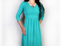 Šaty s řasením v pase vz.701