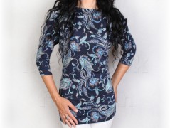 Šaty s řasením v pase vz.701