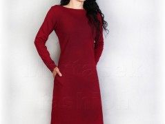 Šaty s řasením v pase vz.701