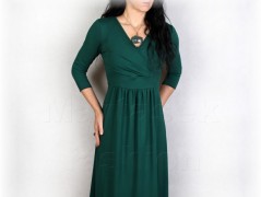 Šaty s řasením v pase vz.701