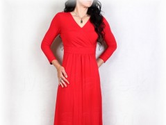 Šaty s řasením v pase vz.701